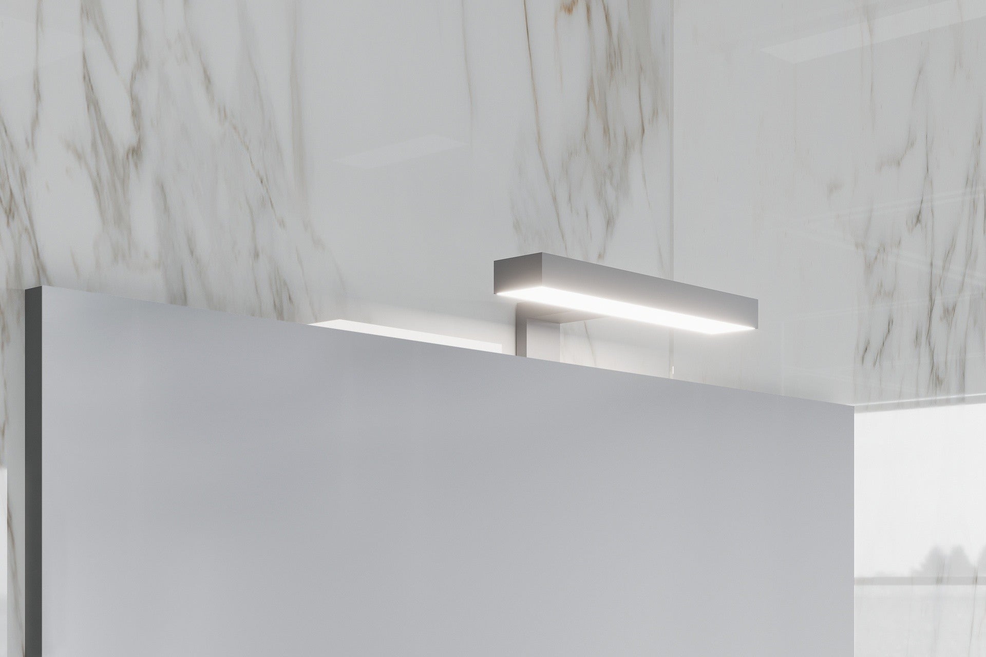 Mobile bagno sospeso Symphony 100 cm con due cassetti rovere oro