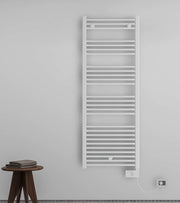 Termoarredo Lazzarini mod. E-Bormio 1600x500 500W con termostato elettronico bianco