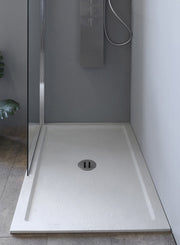 Piatto doccia Super slim 1,2 cm Ardesia bianco 120x80