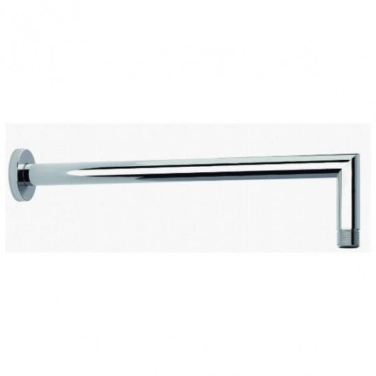 Braccio doccia cromato 35 cm in acciaio inox top line Metaform