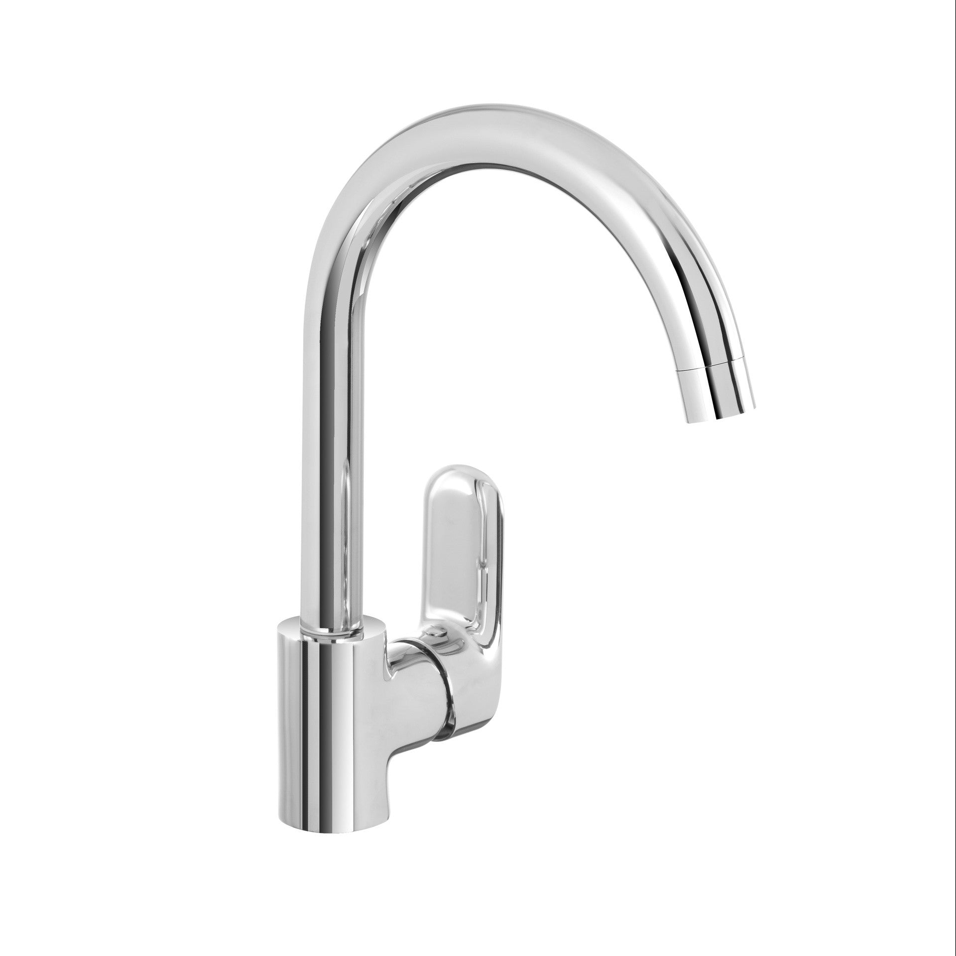 Miscelatore feridras canna curva lavello serie kitchen