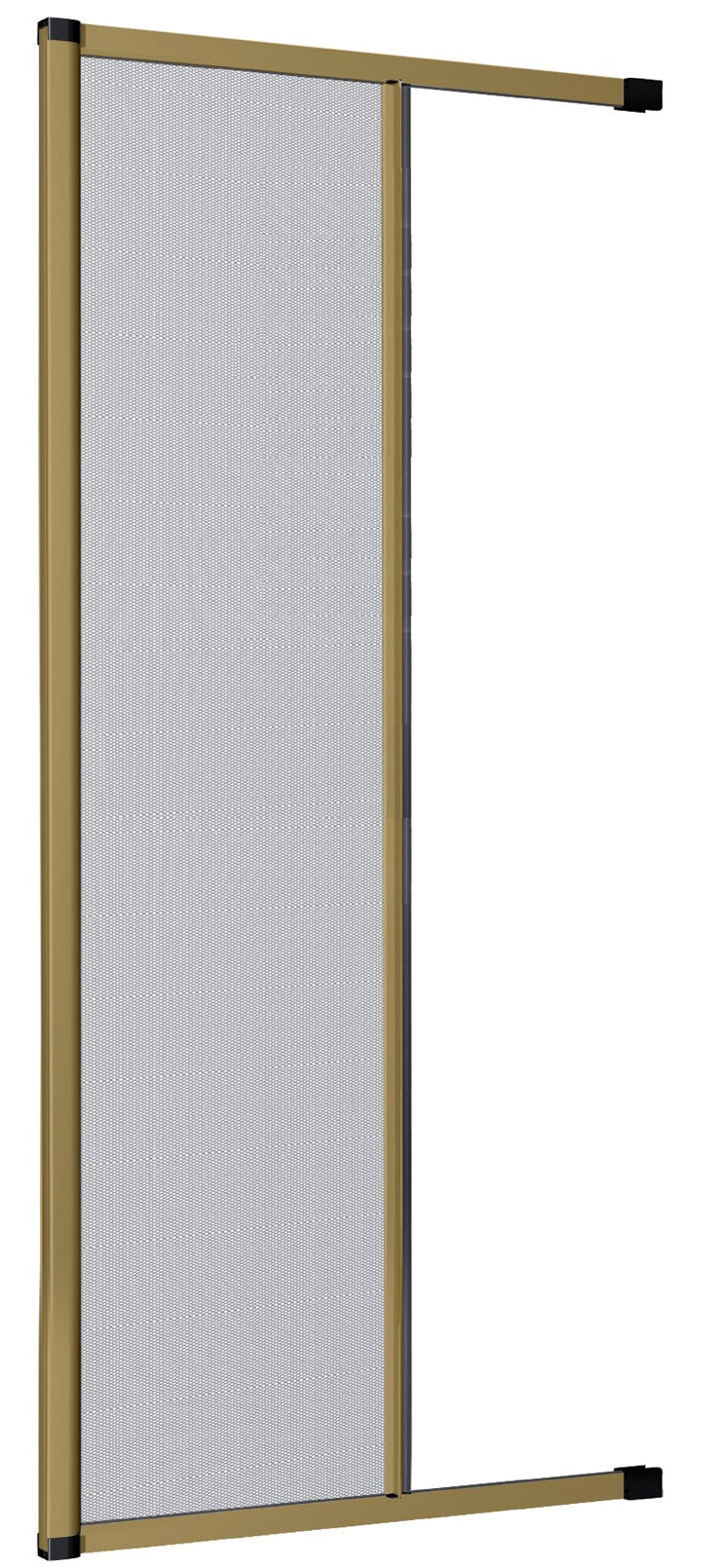 Zanzariera avvolgibile laterale 160x250 bronzo con frizione