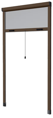 Zanzariera Avvolgibile Verticale cm 140 x 250 marrone Con Frizione