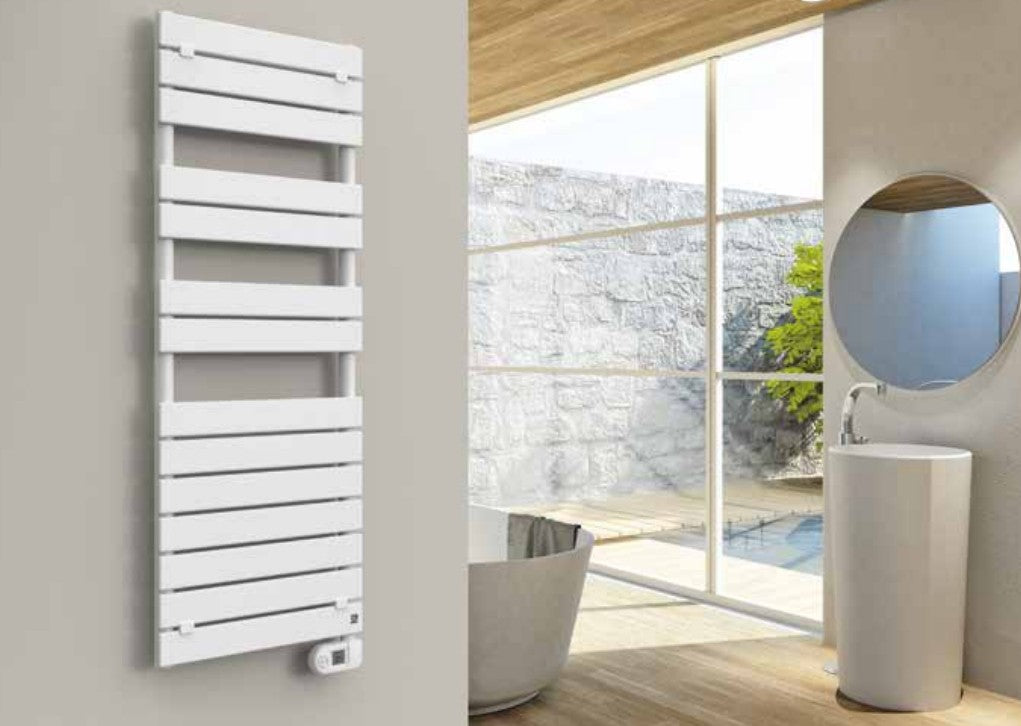 Termoarredo Elettrico De’Longhi Cobalto 1350x500 700W, Termostato Digitale Design Moderno con Tubi piatti