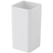 Portaspazzolino bianco della linea Star, pratico ed elegante per il tuo bagno.