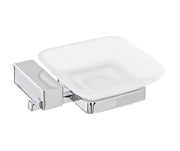 Portasapone a muro in acciaio cromato resistente e elegante | Serie Unica