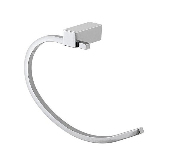 Porta salviette cromato da muro elegante e resistente | Serie Unica