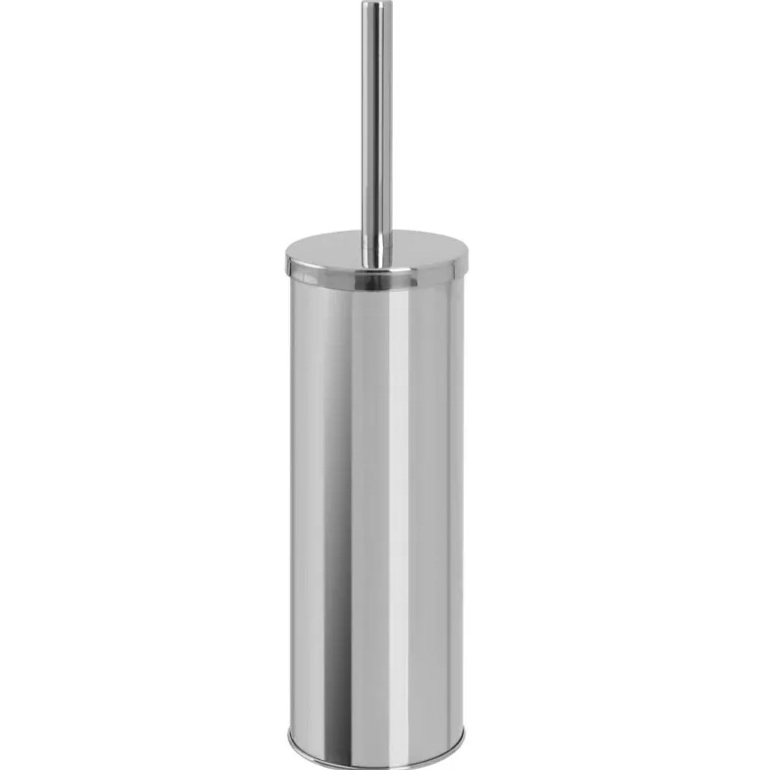 Porta scopino da appoggio in acciaio cromato elegante e resistente | Serie Futura