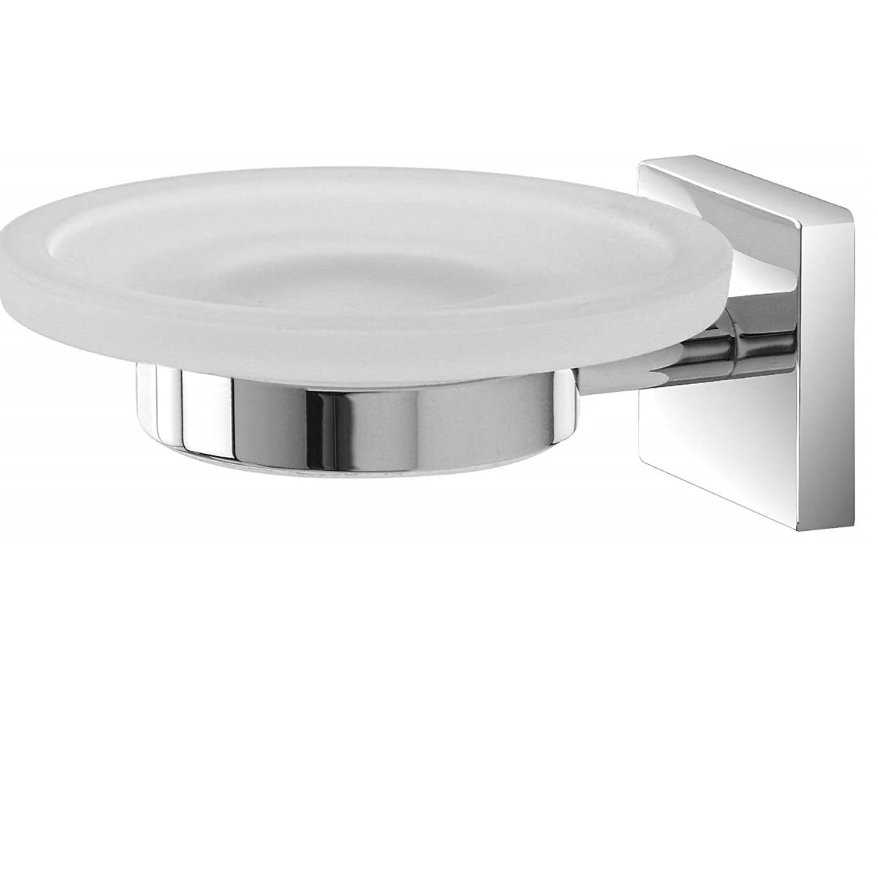 Porta sapone in acciaio cromato elegante e resistente | Serie Easy