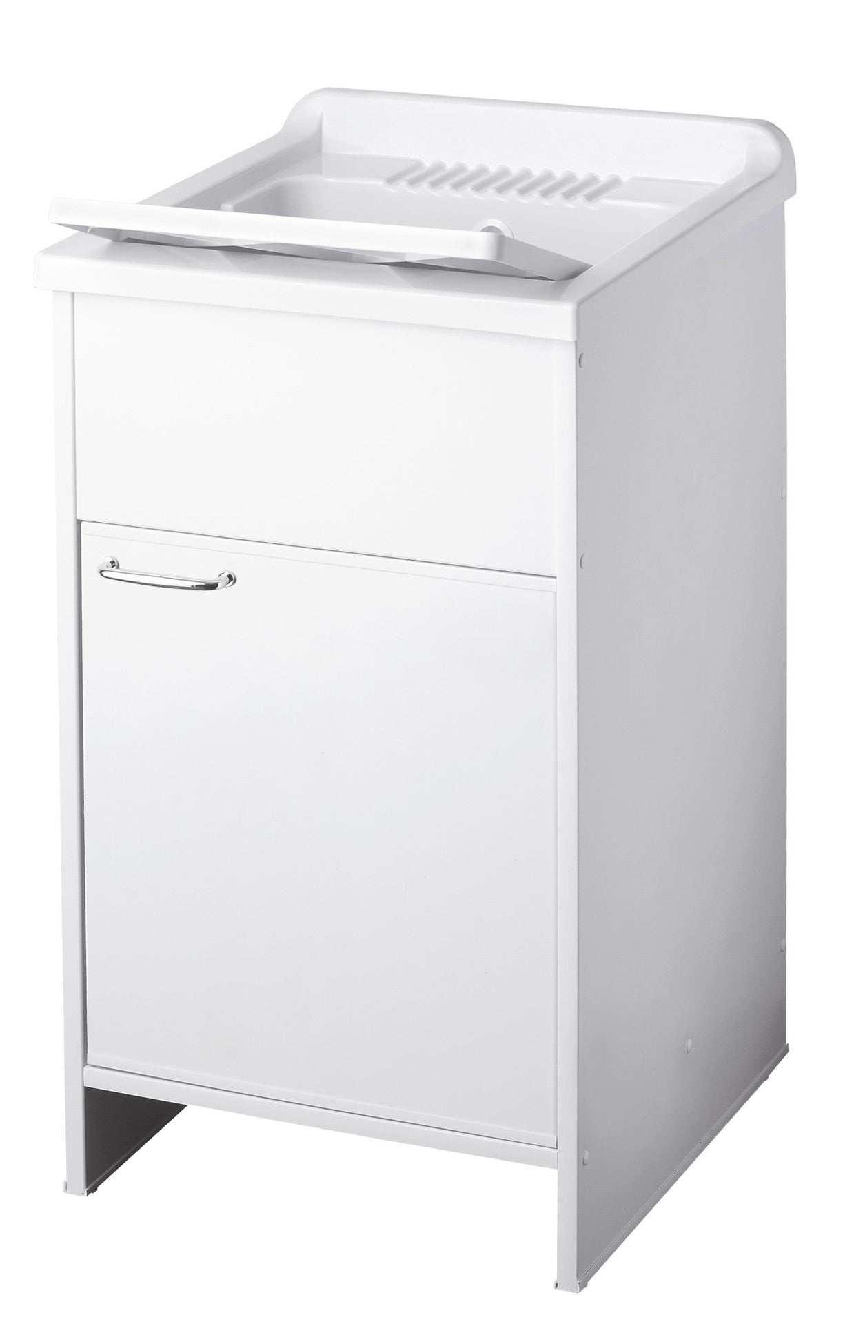 Mobile lavatoio a 1 anta in kit 45x50cm modello Garden per interni ed esterni , pratico e resistente