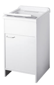 Mobile lavatoio a 1 anta in kit 45x50cm modello Garden per interni ed esterni , pratico e resistente