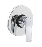 Miscelatore doccia ad incasso una via modello Kora in ottone cromato