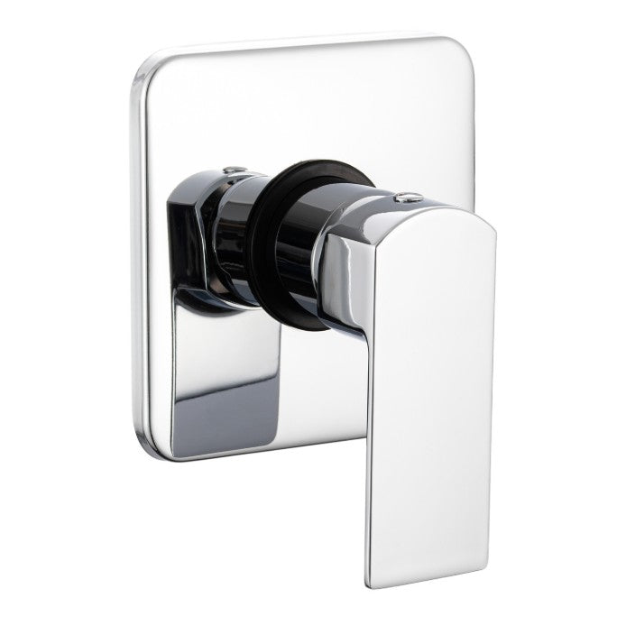 Miscelatore doccia ad incasso una via modello 23 in ottone cromato
