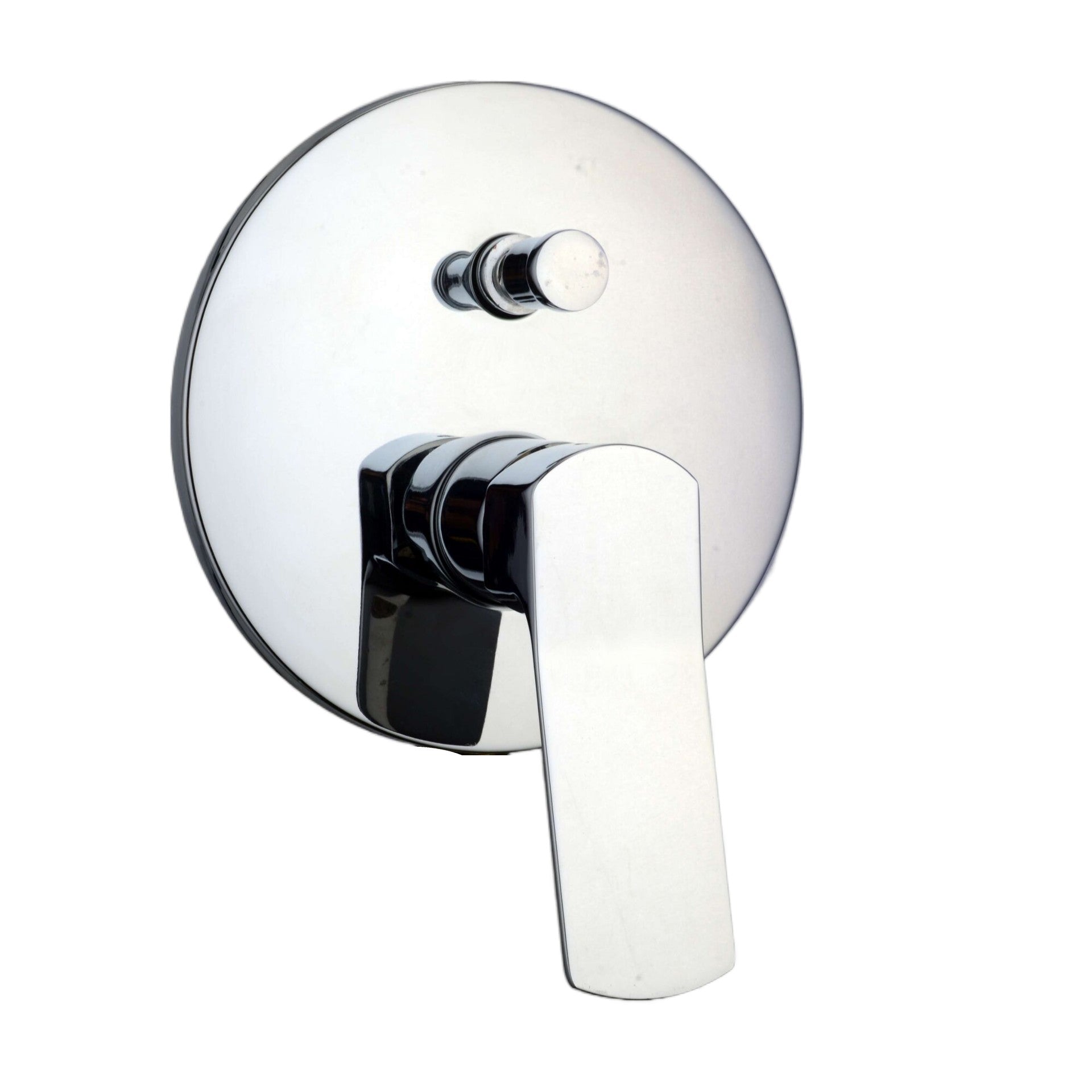 Miscelatore doccia ad incasso due vie modello Kora in ottone cromato