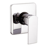 Miscelatore doccia ad incasso una via modello 23 in nichel spazzolato