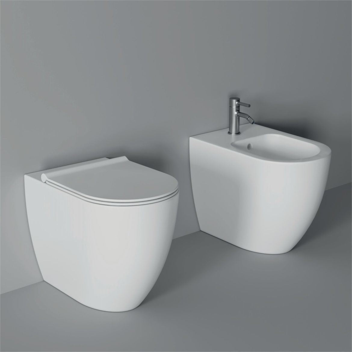 Sanitari serie FORM colore bianco Matt DI Alice Ceramica