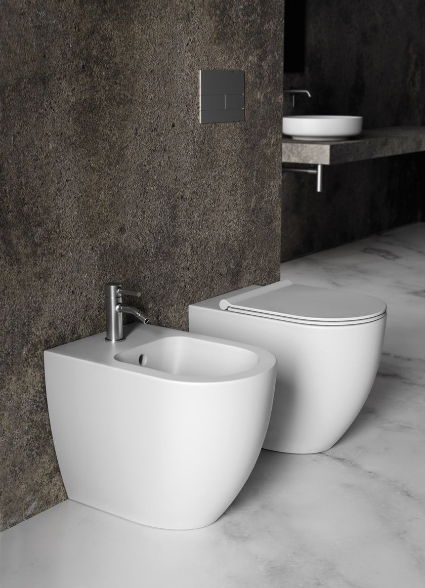 Sanitari serie FORM colore bianco Matt DI Alice Ceramica