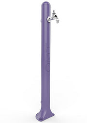 Fontana da esterno Arkema con rubinetto di colore viola