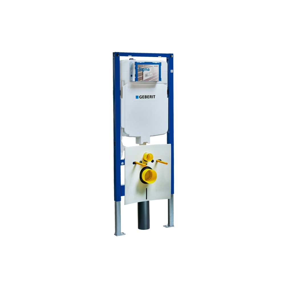 Cassetta di scarico a incasso duofix sigma 8" WC sospesi 114 cm — Geberit