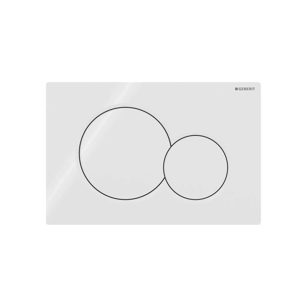 Placca di comando sigma 01" bianca — Geberit