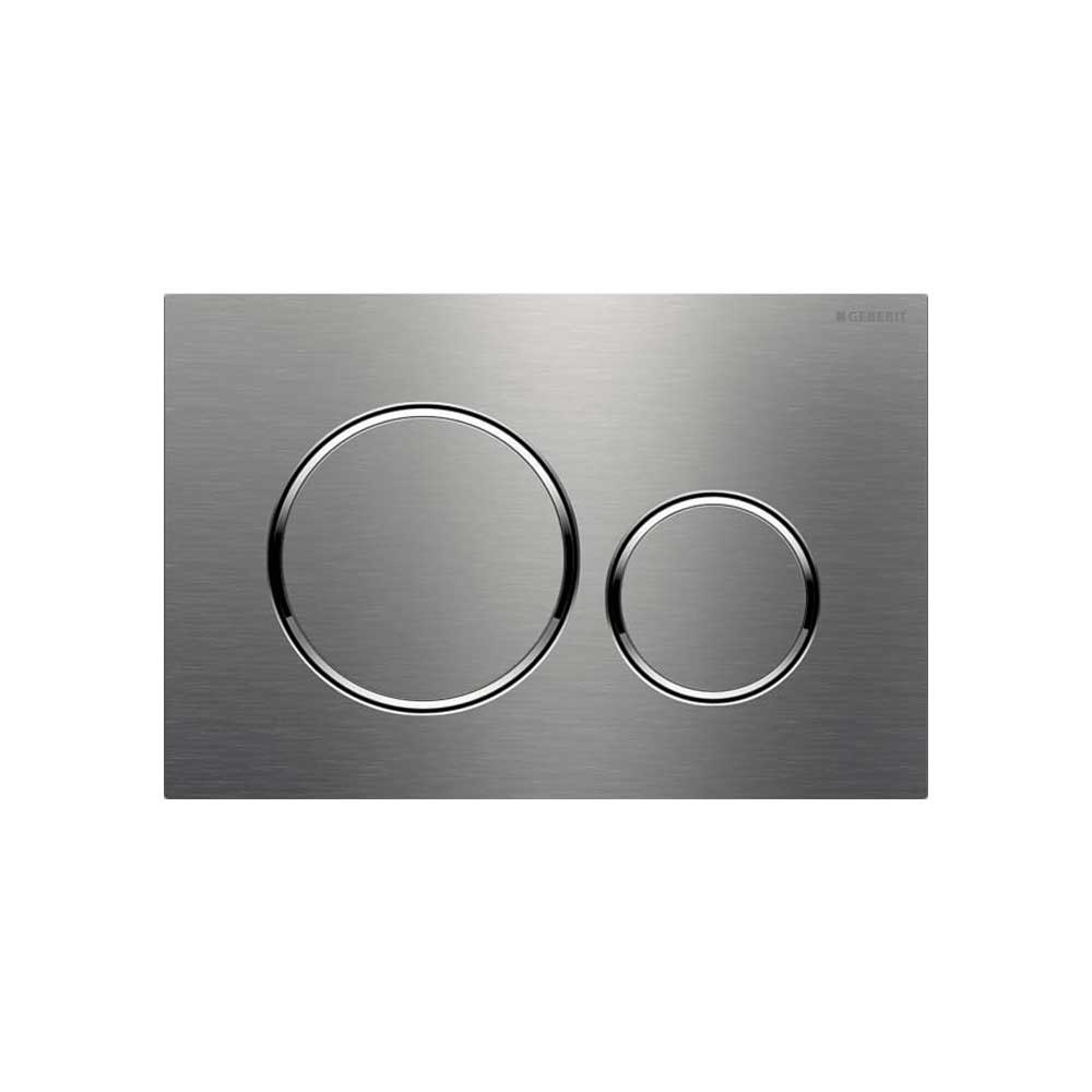 Placca di comando sigma 20" Bianco/Cromo/Bianco — Geberit