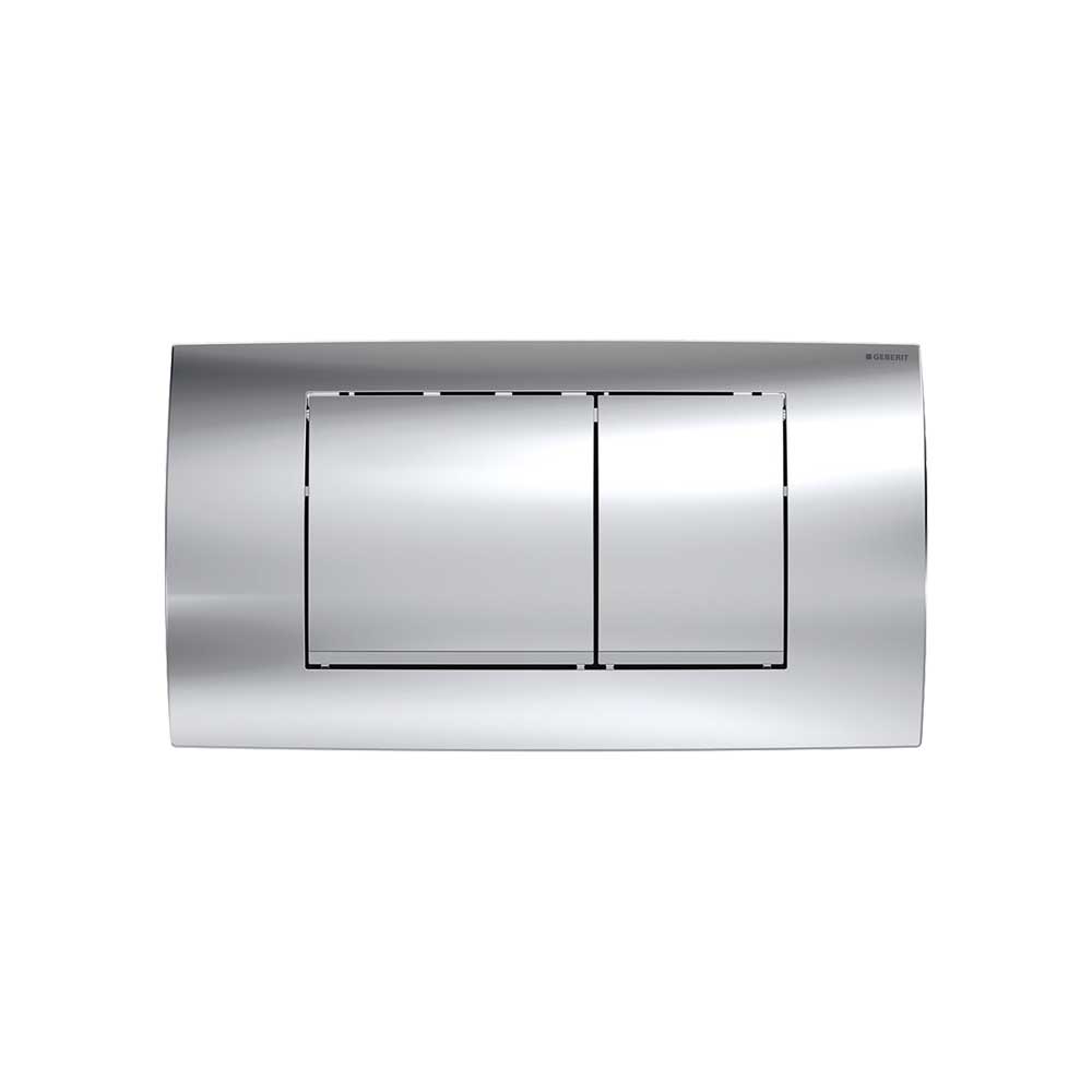 Placca di comando twinline 30" Cromo/Satinato/Cromo — Geberit