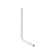 Tubo di scarico bianco a media posizione per cassetta a zaino Ø50x40 - L.65x35 — Geberit