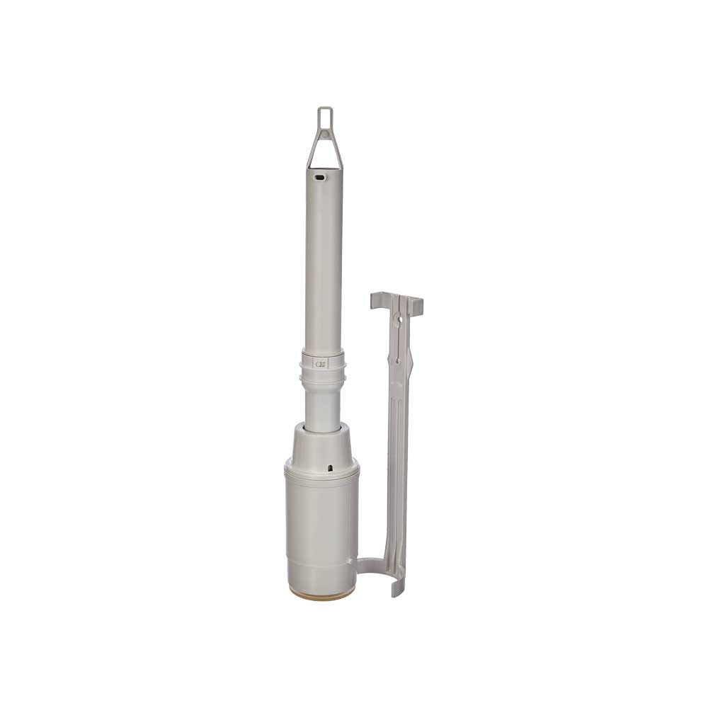 Campana completa Twico singolo scarico per cassetta twinline incasso 8 cm — Geberit
