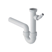 Sifone per lavello a 1 via con attacco lavastoviglie 1"1/4 x Ø40 mm — Geberit