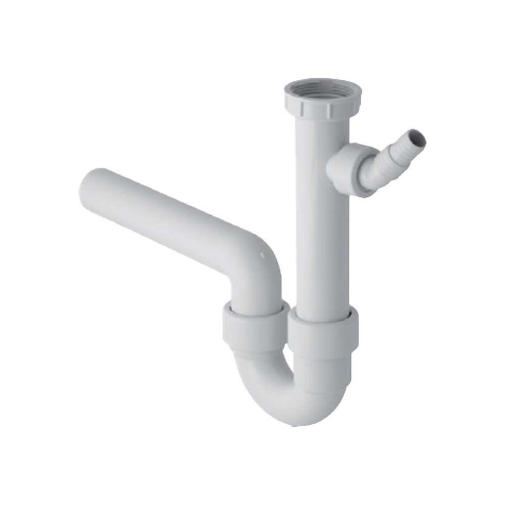 Sifone per lavello a 1 via con attacco lavastoviglie 1"1/4 x Ø40 mm — Geberit