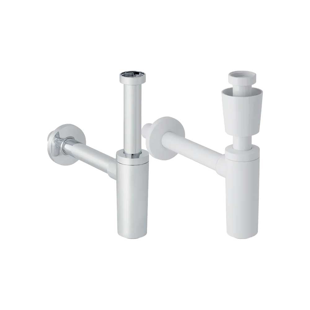 Sifone a bottiglia per lavabo cromo lucido - Ø40 x 1"1/4 — Geberit