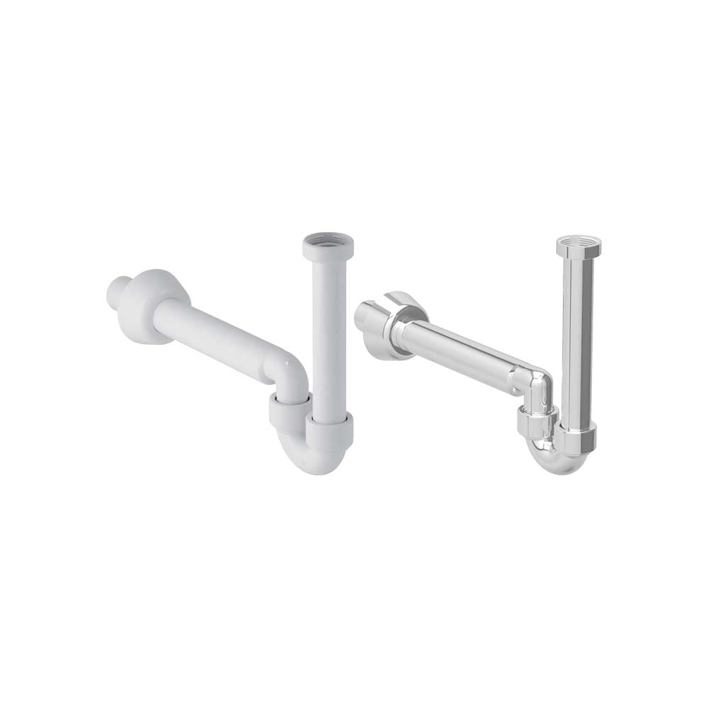 Sifone per bidet orientabile cromo lucido - Ø40 x 1"1/4 — Geberit