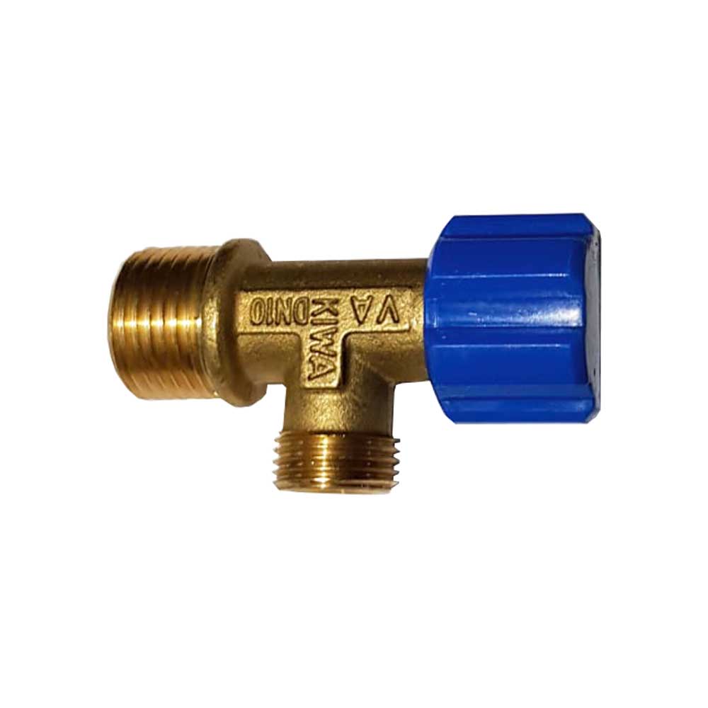 Rubinetto d'arresto tipo geberit 1/2" + 3/8" — Albertoni