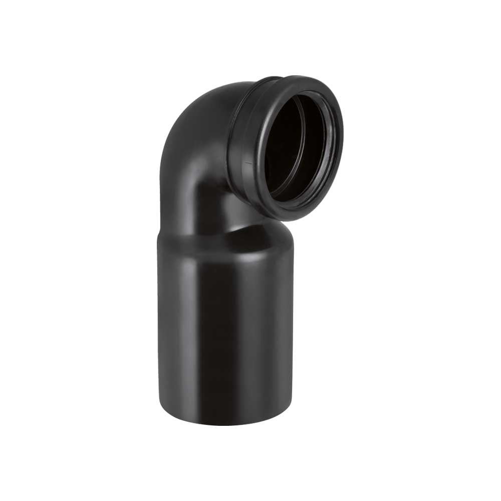 Curva di scarico WC a 90° per vaso sospeso Ø110 mm — Geberit
