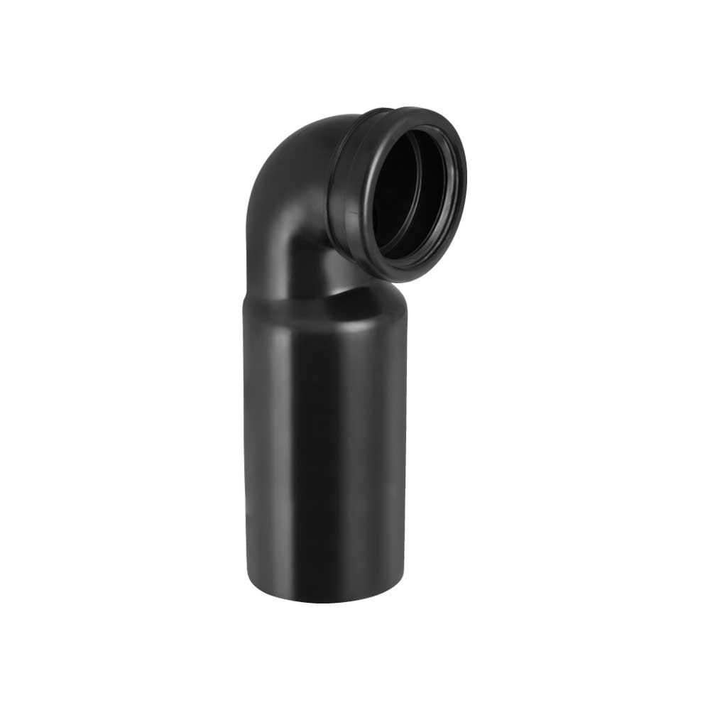 Curva di scarico WC 90° prolungata per WC sospeso Ø90 mm — Geberit