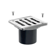 Griglia INOX per sifone doccia avvitata 8x8 cm — Geberit