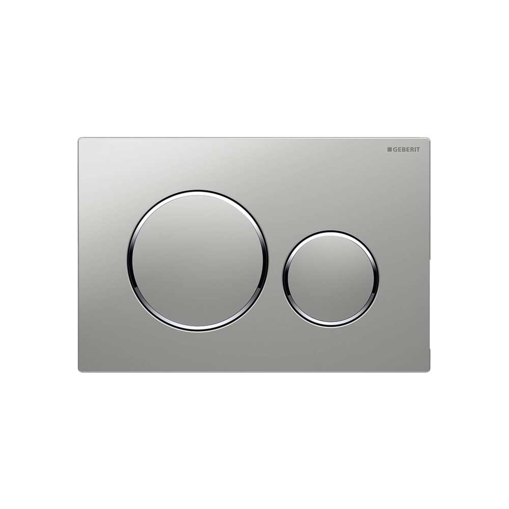 Placca di comando sigma 20" antivandalo acciaio INOX spazzolato — Geberit