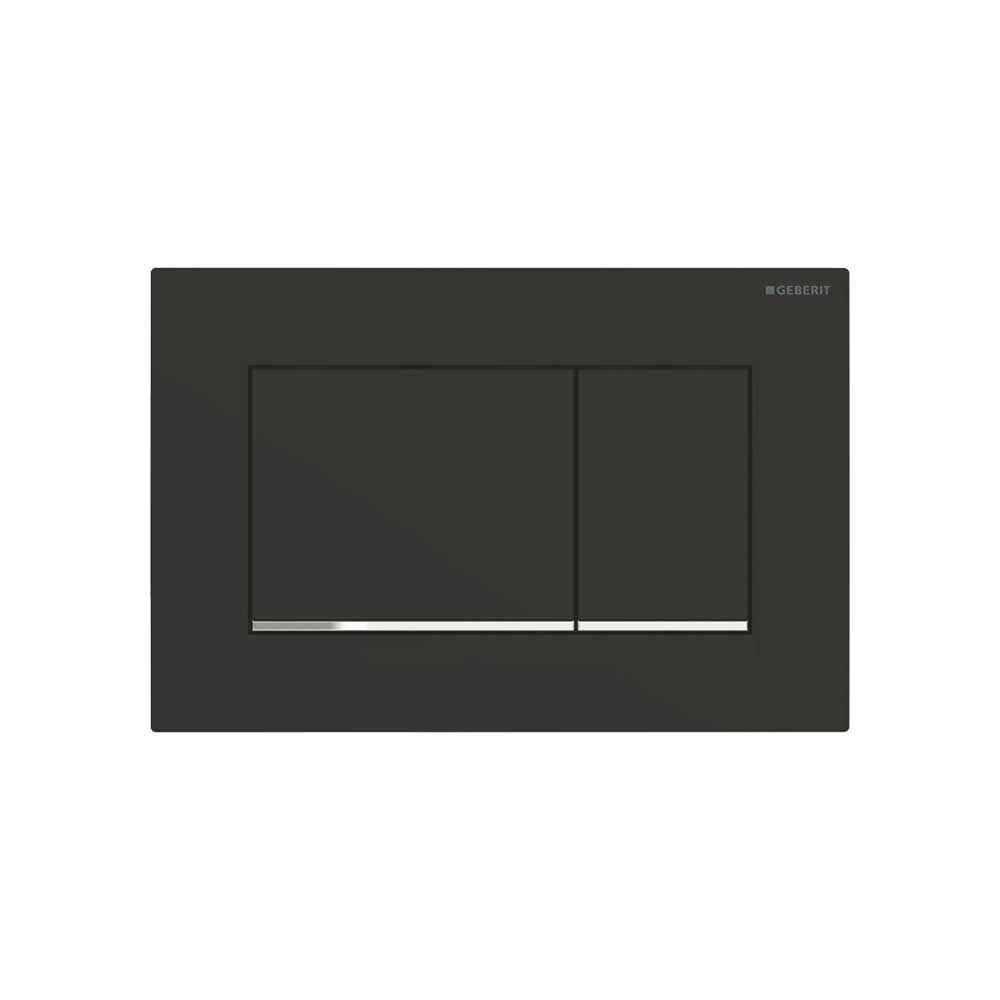 Placca di comando sigma 30" antimacchia bianco Opaco/Bianco/Bianco opaco — Geberit
