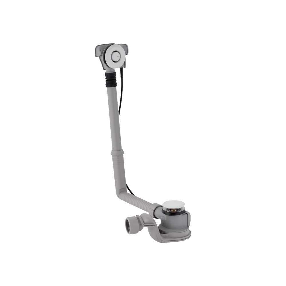Colonna di scarico vasca con azionamento pushcontrol Ø 52 cromo lucido - L.26 cm — Geberit