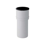 Raccordo diritto per scarico WC silent-pp bianco - Ø110 mm — Geberit
