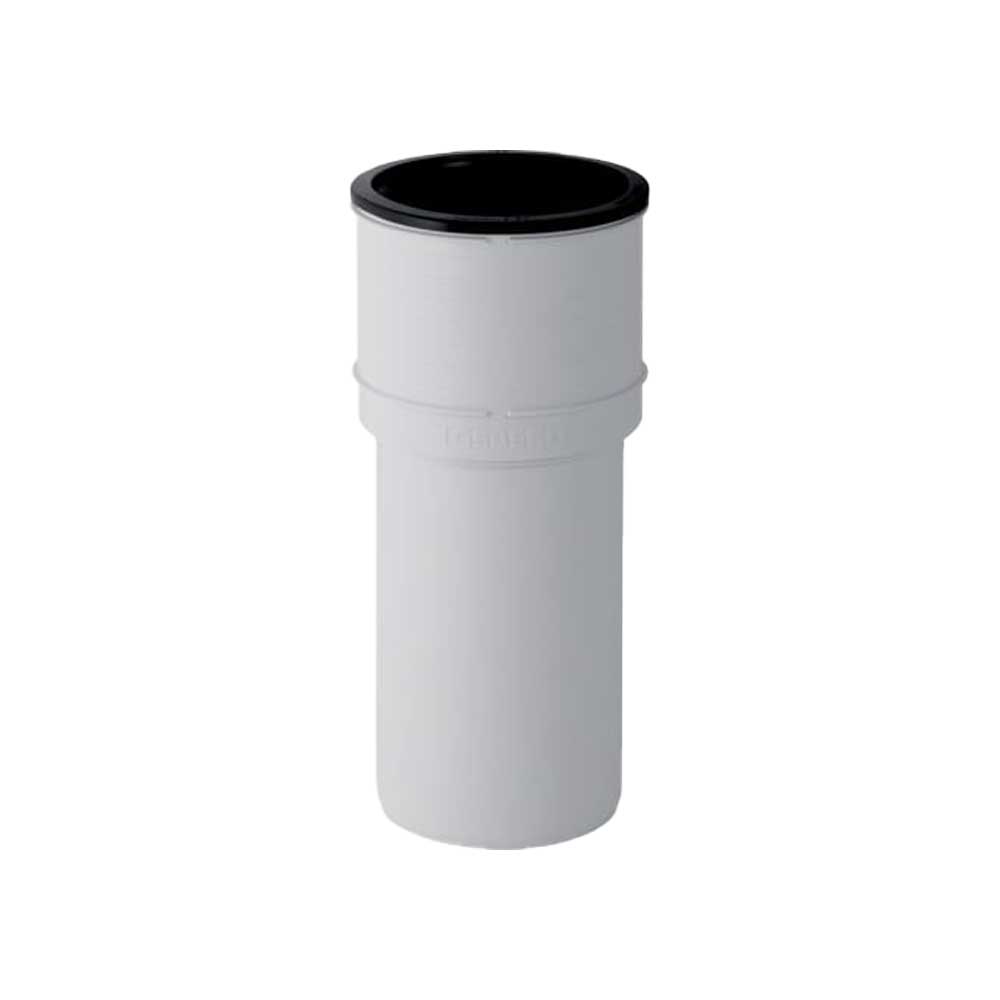 Raccordo diritto per scarico WC silent-pp bianco - Ø110 mm — Geberit