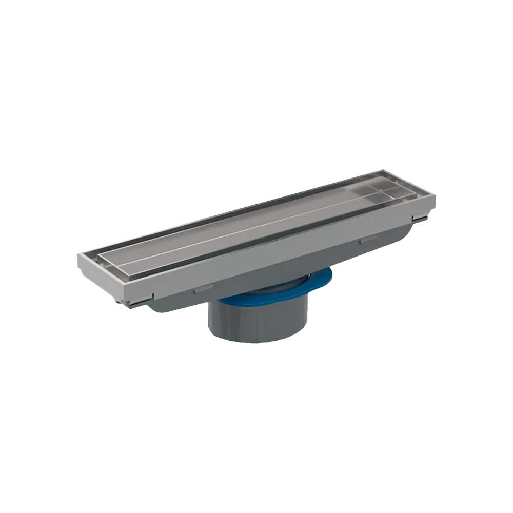 Canalina doccia cleanline PIASTRELLABILE" personalizzabile / acciaio INOX spazzolato — Geberit