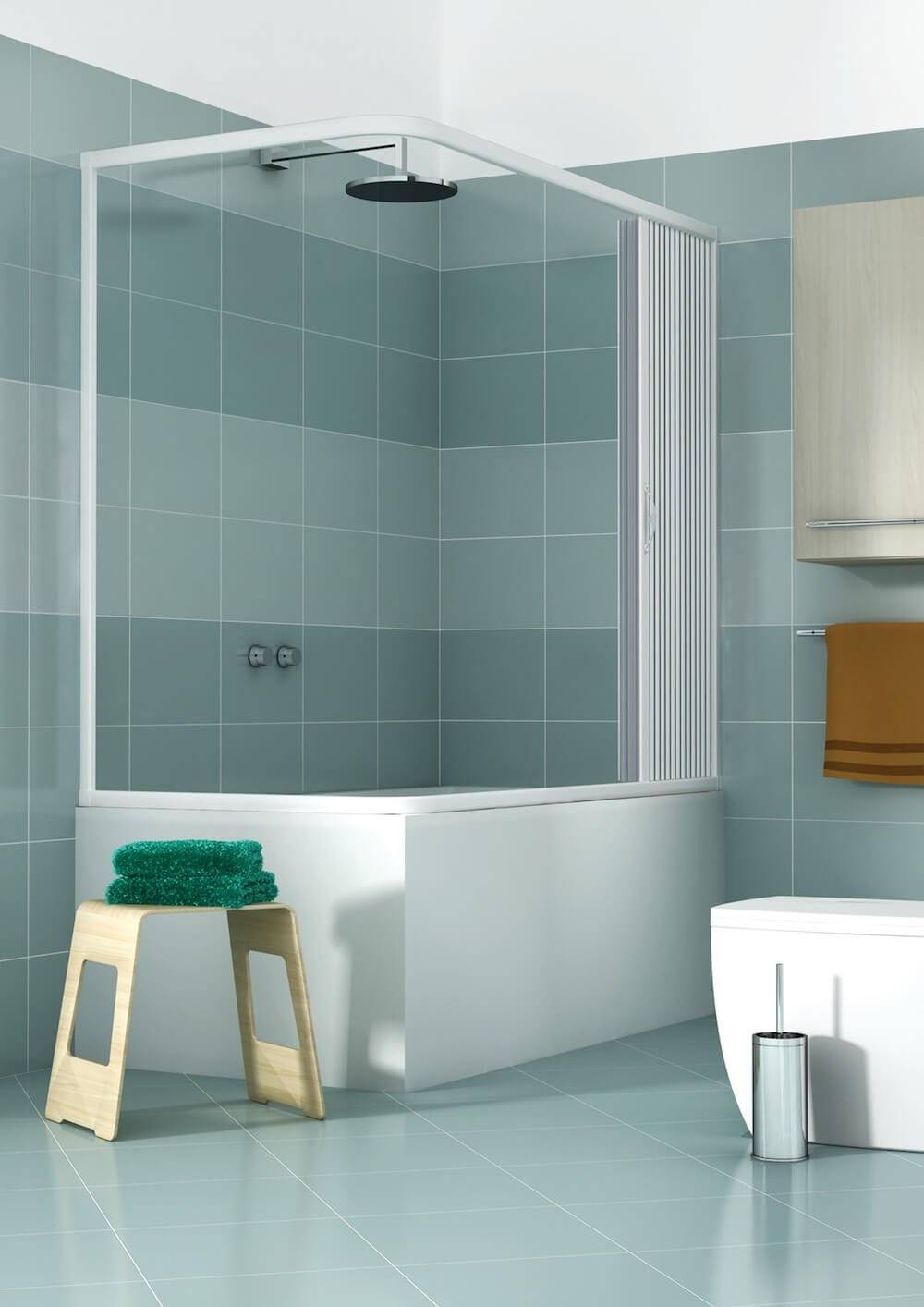 Box sopravasca Galassia 70x150 cm apertura laterale