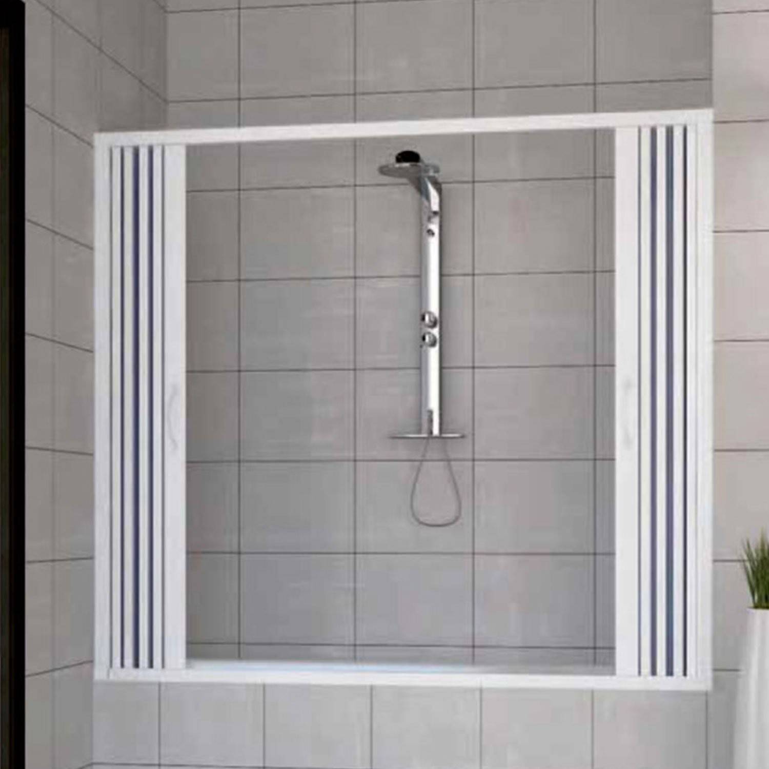 Box sopravasca Nina a parete 2 ante 140cm apertura centrale