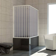 Box sopravasca Nadia 70x170cm con apertura laterale