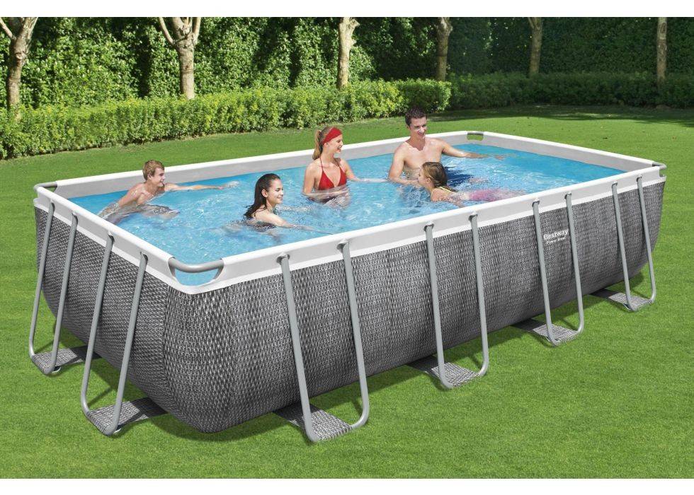 Piscina fuori terra Bestway 56998 Rattan 549 x 274 x 122 cm