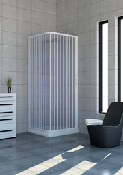 Box doccia Acquario 70x80cm a soffietto apertura laterale