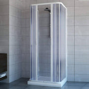 Box doccia Saturnia 3 lati 70x80x70 cm apertura centrale