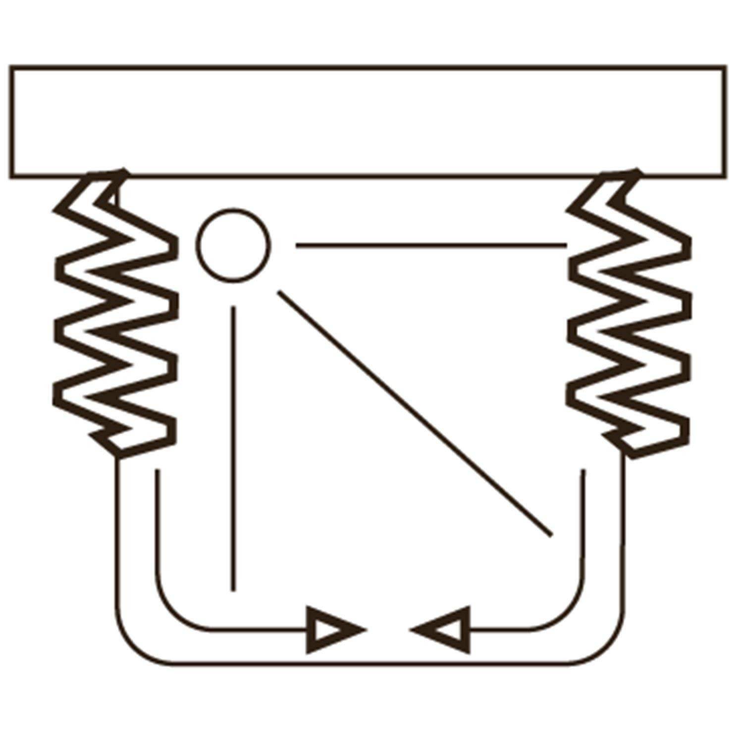 Box doccia Saturnia 3 lati 80x100x80 cm apertura centrale