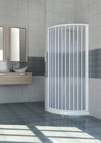 Box doccia Scorpione 90x90cm apertura semicircolare laterale